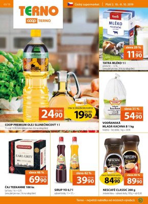 akční leták COOP 2.10.2019-8.10.2019