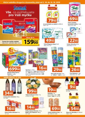 akční leták COOP 2.10.2019-8.10.2019