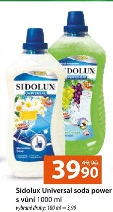 Čistič univerzální Soda Power Sidolux