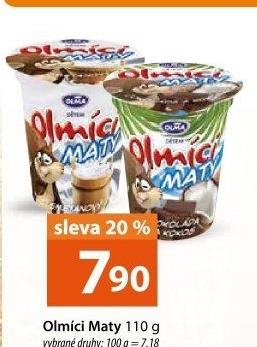 Dezert Olmíci Maty Olma