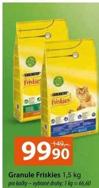 Granule pro kočky Friskies