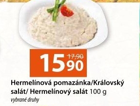 Hermelínová pomazánka