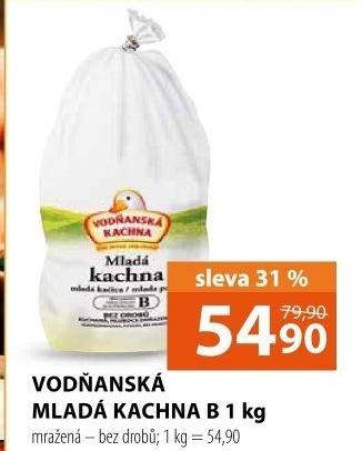 Kachna mražená Vodňanská kachna