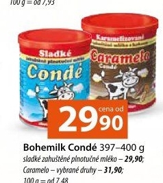 Mléko kondenzované Condé Bohemilk