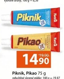 Mléko kondenzované Piknik Tatra