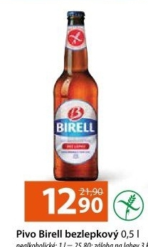 Nealkoholické pivo bez lepku Birell