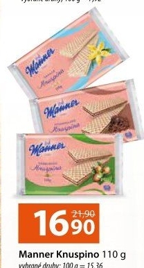 Oplatky Knuspino Manner