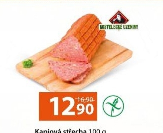 Střecha kapiová Kostelecké uzeniny
