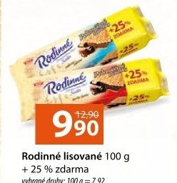 Sušenky Rodinné polomáčené Sedita