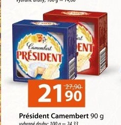 Sýr Camembert Président