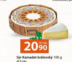 Sýr Kamadet královský Madeta