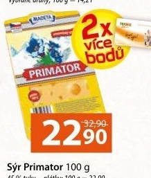 Sýr Primátor Madeta