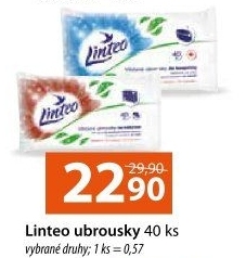 Vlhčené ubrousky Linteo