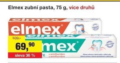 Pasty na zuby Elmex