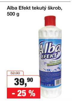 Škrob tekutý Alba Efekt