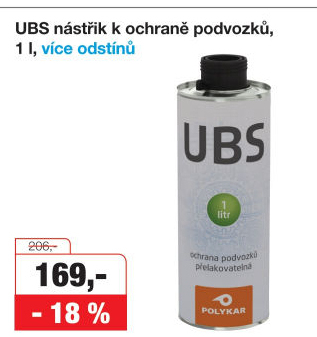 Sprej UBS Polykar
