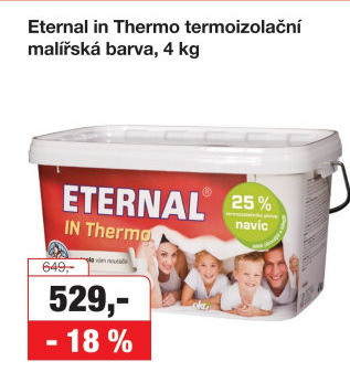 Termoizolační malířská barva IN Thermo Eternal