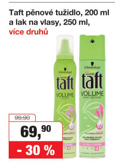 Tužidlo na vlasy Taft Schwarzkopf