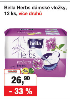 Vložky dámské Herbs Bella