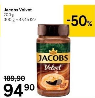 Instantní káva Jacobs Velvet