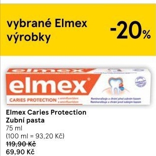 Pasta na zuby Caries Protection Elmex