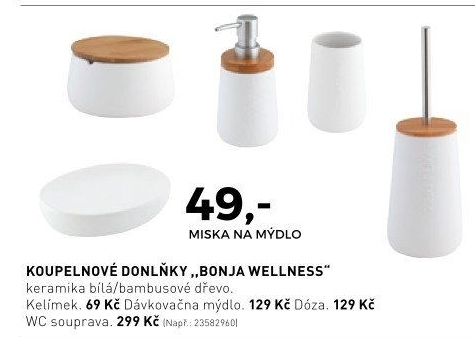 Koupelnové doplňky Bonja Wellness