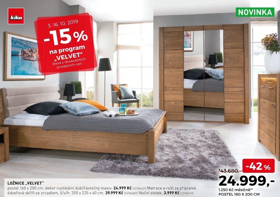Ložnice Velvet