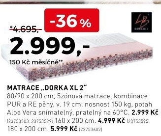 Matrace Dorka XL