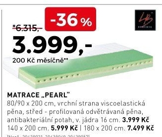 Matrace Pearl