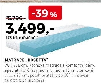 Matrace Rosetta
