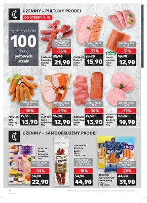 akční leták Kaufland 9.10.2019-15.10.2019
