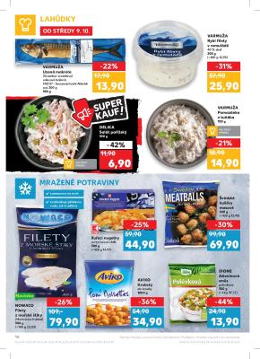 akční leták Kaufland 9.10.2019-15.10.2019