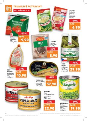 akční leták Kaufland 9.10.2019-15.10.2019