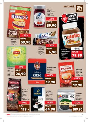 akční leták Kaufland 9.10.2019-15.10.2019