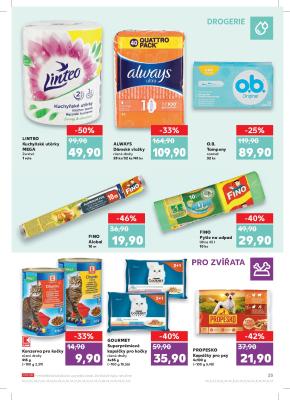akční leták Kaufland 9.10.2019-15.10.2019