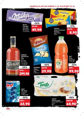 akční leták Kaufland 9.10.2019-15.10.2019