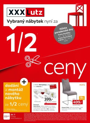 akční leták XXXLutz 7.10.2019-20.10.2019
