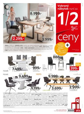 akční leták XXXLutz 7.10.2019-20.10.2019