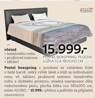 POSTEL BOXSPRING