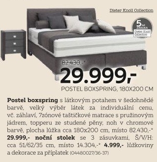POSTEL BOXSPRING