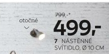 SVÍTIDLO NÁSTĚNNÉ