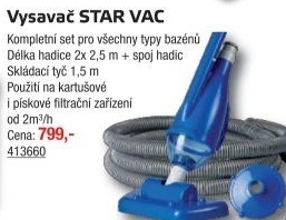 Bazénový vysavač Star Vac Marimex