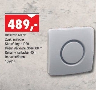 Bezdrátový zvonek Elektrobock