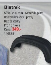 Blatník na vozík Agados