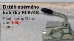 Držák opěrného kolečka Agados