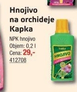 Hnojivo Kapka na orchideje a bromélie Forestina