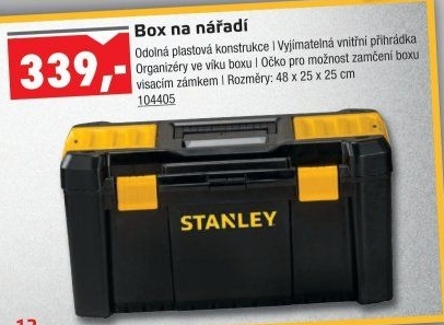 Kufr na nářadí Stanley