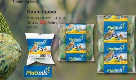 Lojové koule Ptačí mls