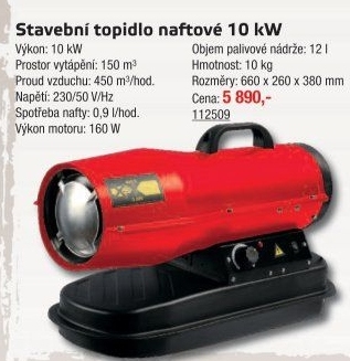 Naftové topidlo Ma-tech