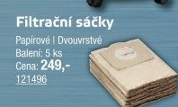 Papírové filtrační sáčky Kärcher